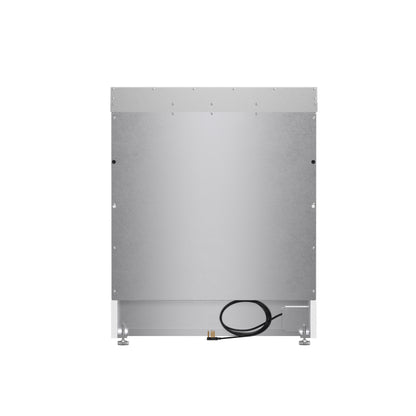 Cocina eléctrica independiente Forno Paolo de 30 pulgadas, blanca, 4.38 pies cúbicos, horno de convección real, de bajo consumo