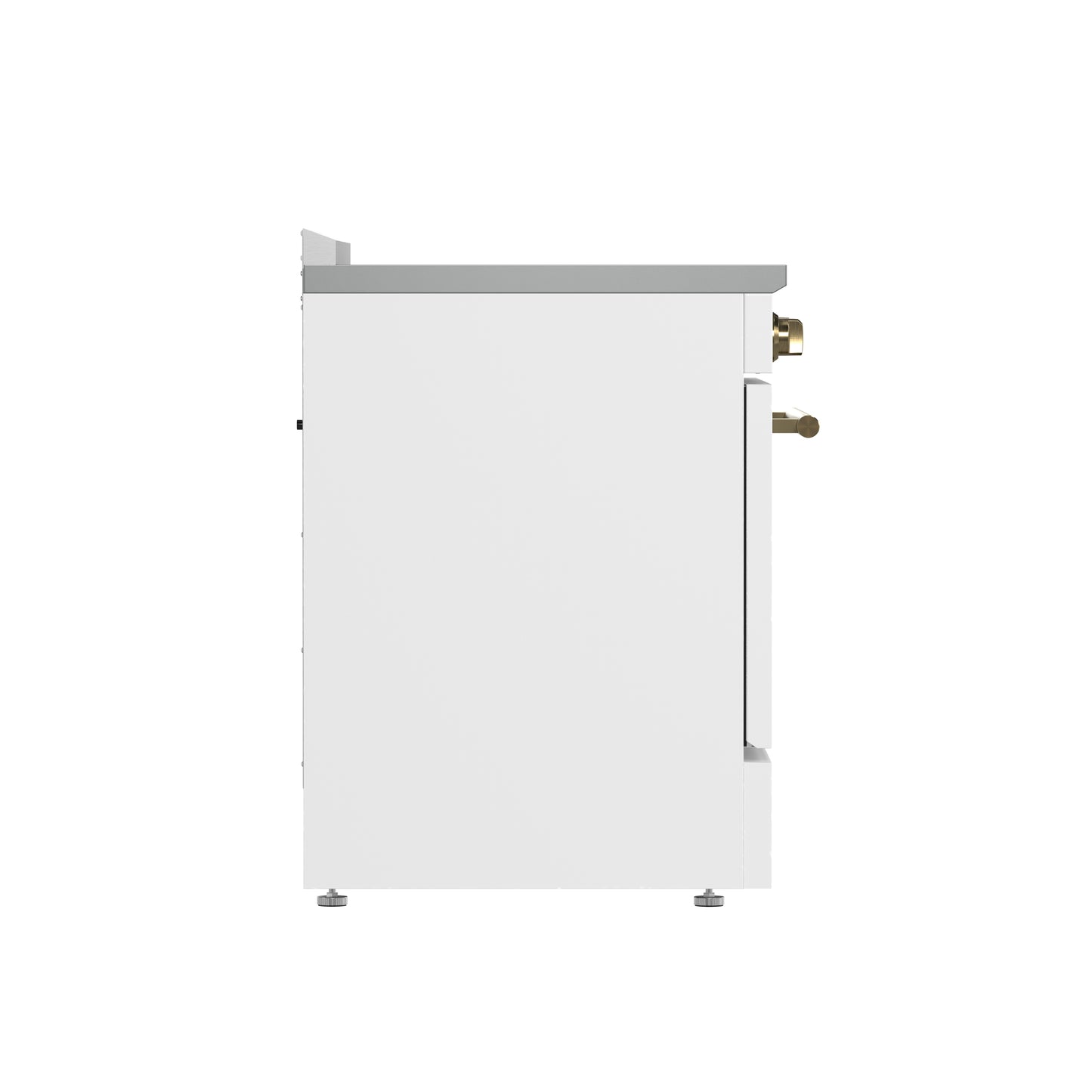Cocina eléctrica independiente Forno Paolo de 30 pulgadas, blanca, 4.38 pies cúbicos, horno de convección real, de bajo consumo