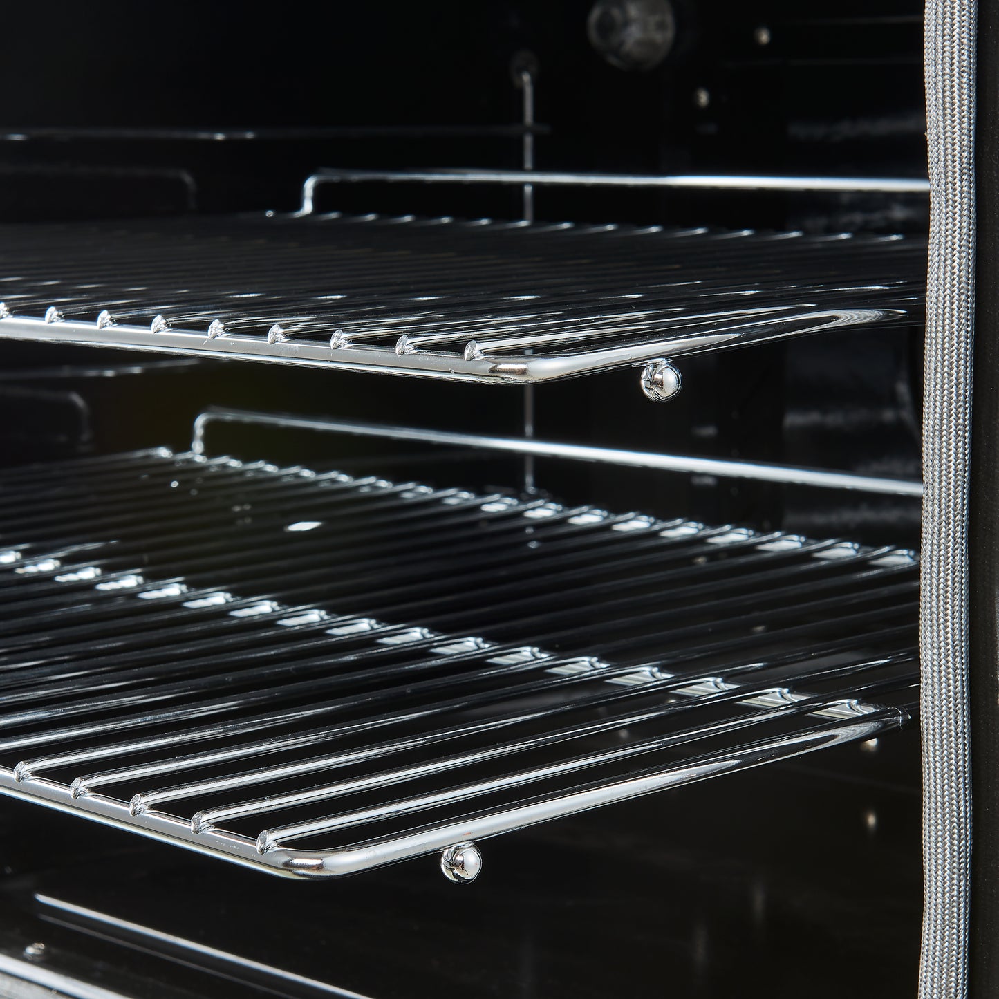 Cocina eléctrica independiente Forno Paolo de 30 pulgadas, color negro, 4.38 pies cúbicos, horno de convección real, eficiencia energética