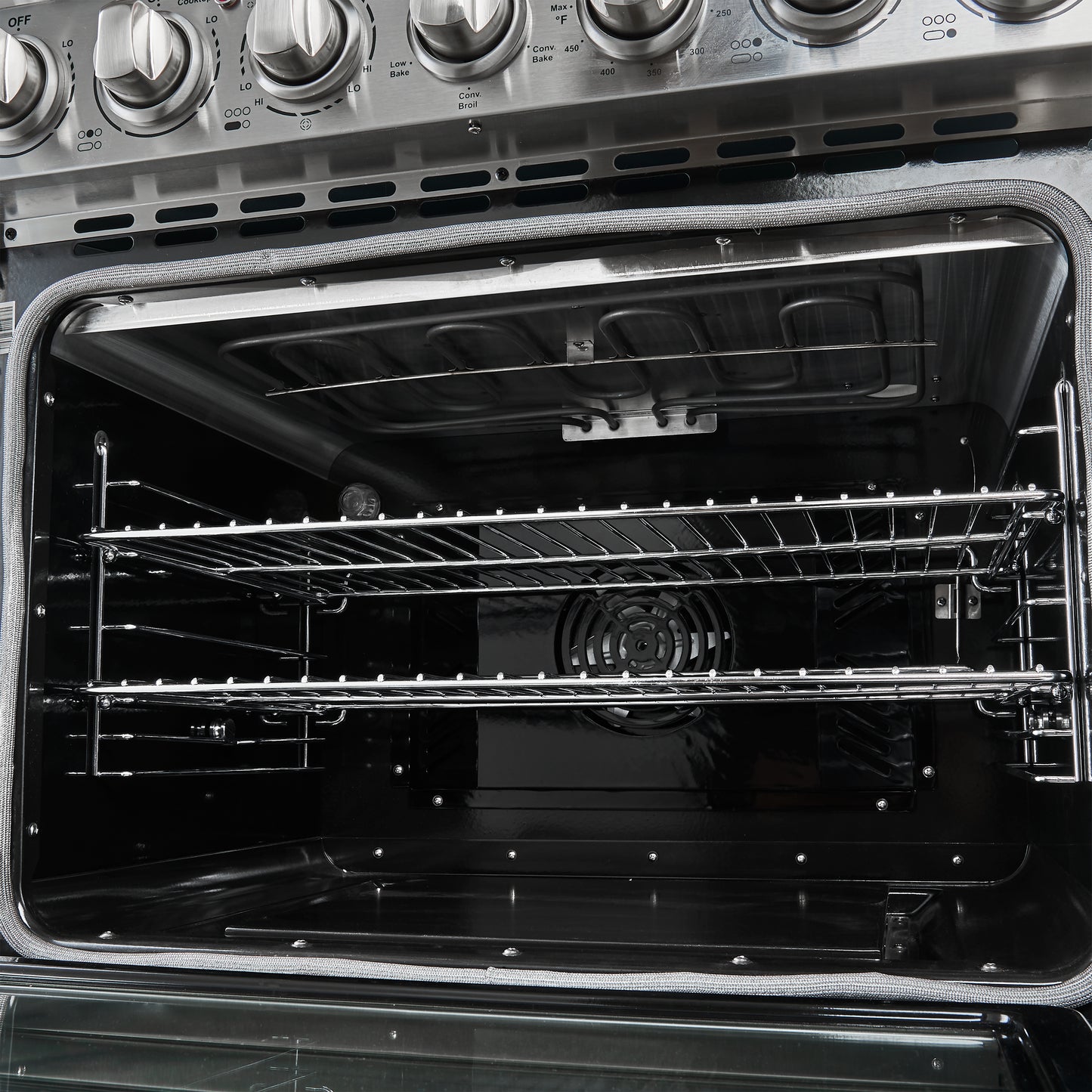 Cocina eléctrica independiente Forno Paolo de 30 pulgadas, acero inoxidable, 4.38 pies cúbicos, horno de convección real, eficiencia energética