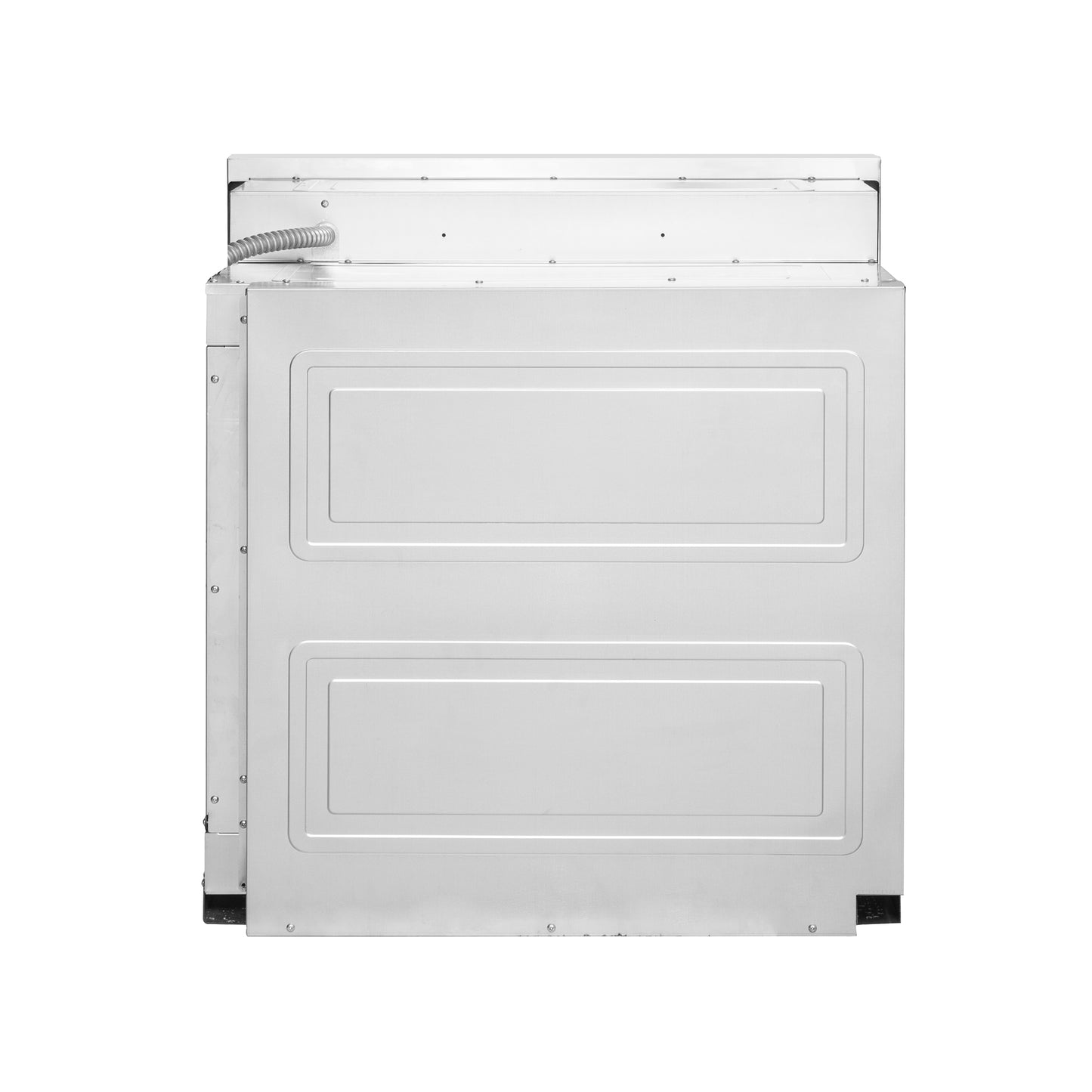 Horno eléctrico de pared Forno Gallico de 30 pulgadas con puerta francesa, acero inoxidable, convección real, freidora de aire y autolimpieza.