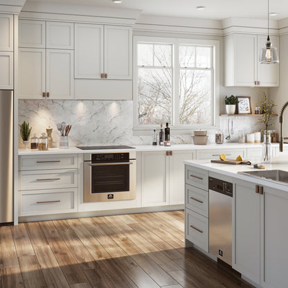 Campana extractora de inserción Forno Frassanito de 30 pulgadas, 450 CFM, filtros deflectores de acero inoxidable, iluminación LED