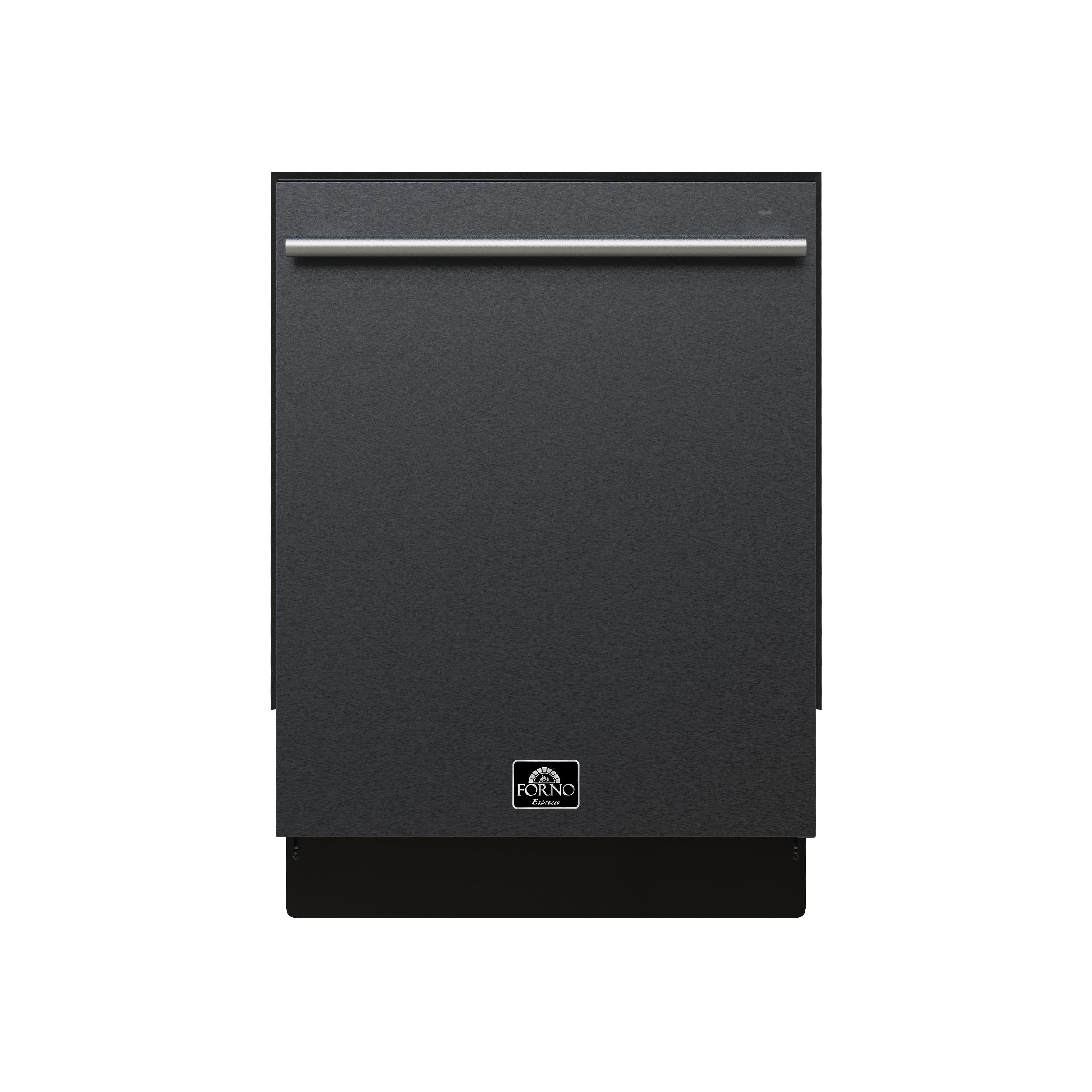 Forno Romano Espresso 24-Inch Built-In Dishwasher, Black Finish
