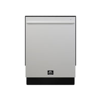 Lavavajillas empotrado Forno Romano de 24 pulgadas, acabado en acero inoxidable, tina de acero inoxidable, 49 dBA, certificación Energy Star