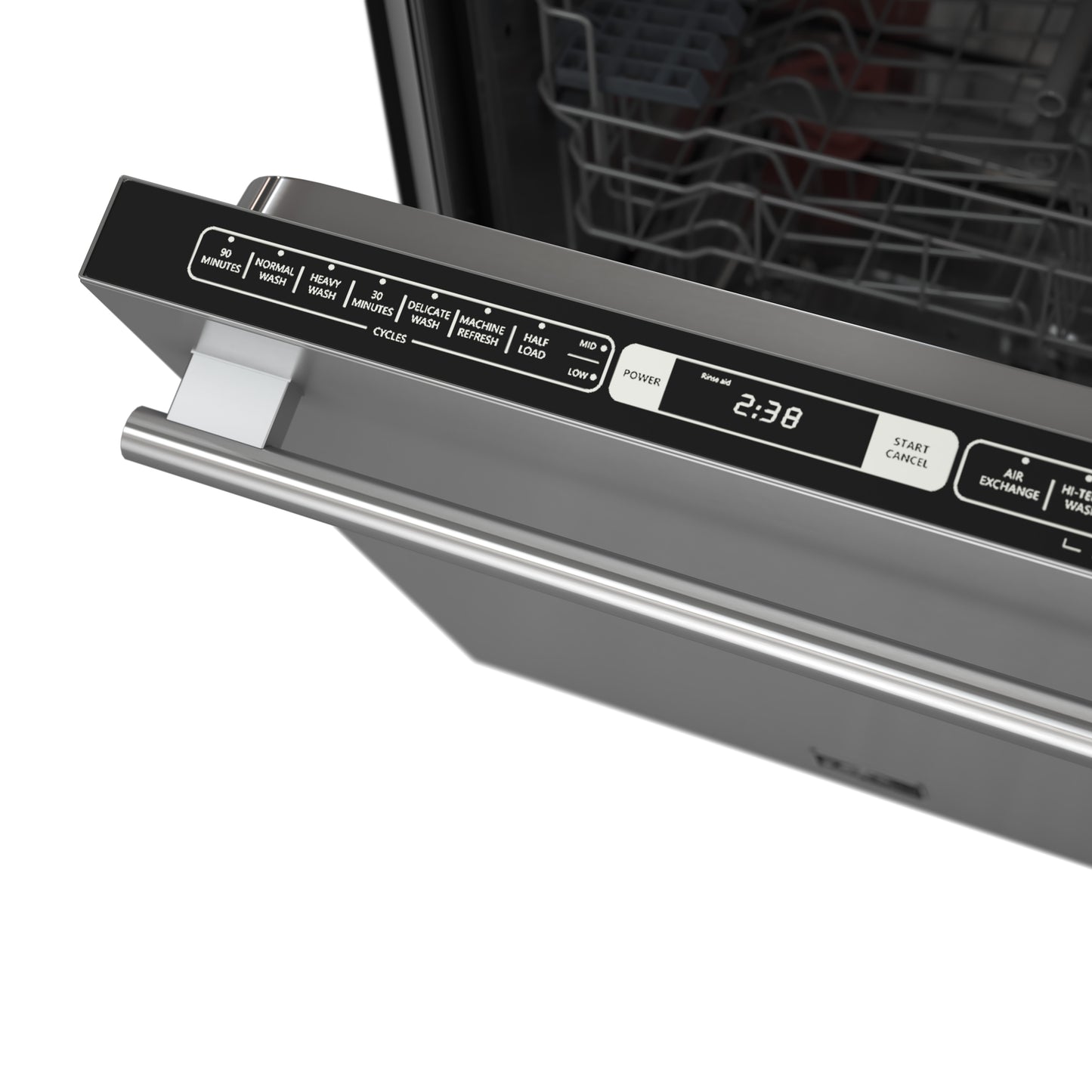 Lave-vaisselle encastrable Forno Romano de 24 pouces, finition en acier inoxydable, cuve en acier inoxydable, 49 dBA, certifié Energy Star