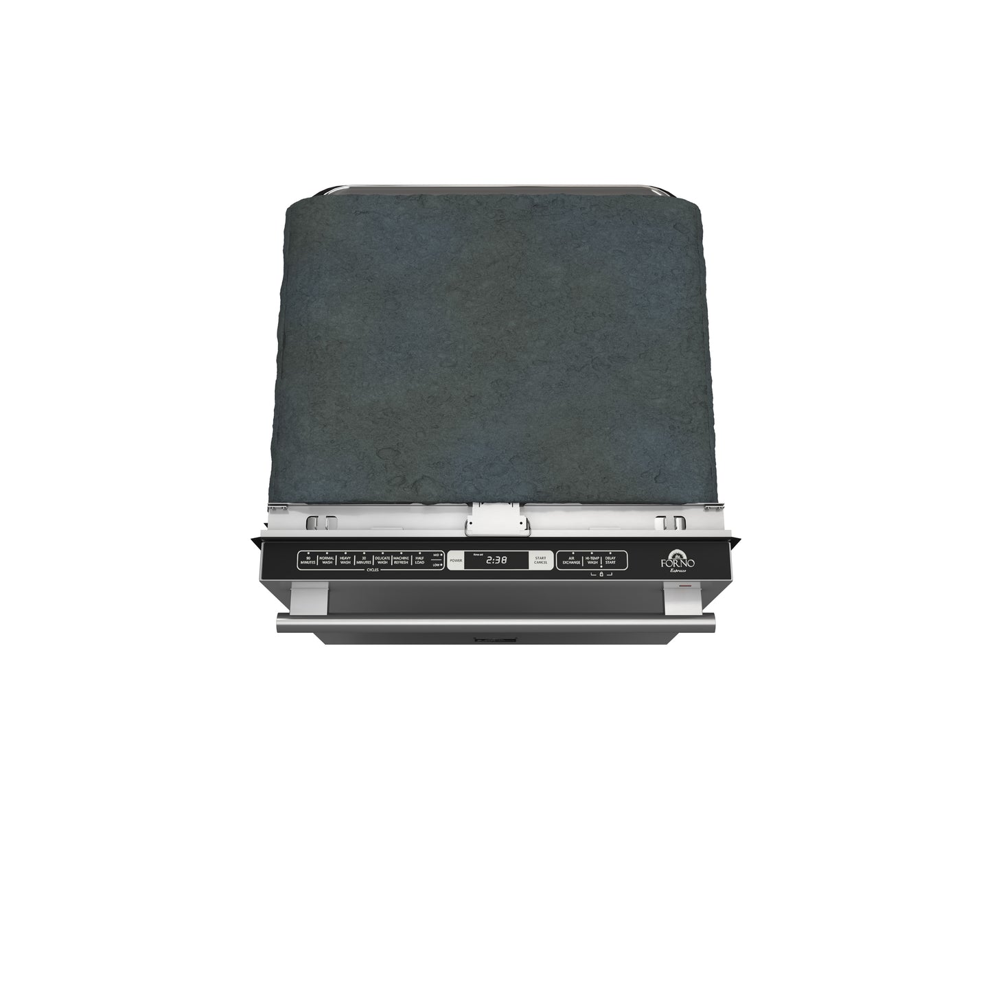 Lave-vaisselle encastrable Forno Romano de 24 pouces, finition en acier inoxydable, cuve en acier inoxydable, 49 dBA, certifié Energy Star