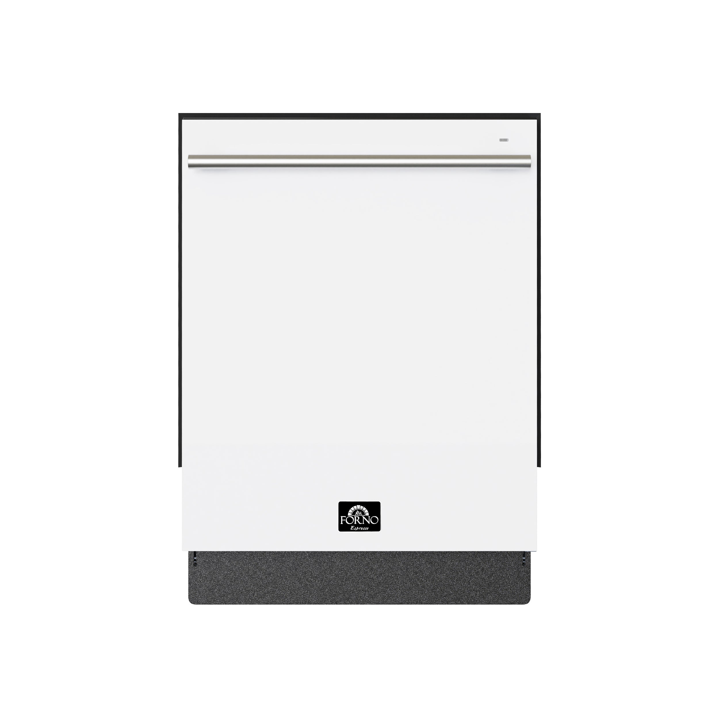 Forno Romano Espresso 24-Inch Built-In Dishwasher, White Finish