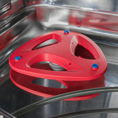 Lave-vaisselle encastré Forno Pozzo de 24 pouces, cuve haute, commandes par le haut, acier inoxydable, 49 dBA, certifié ENERGY STAR