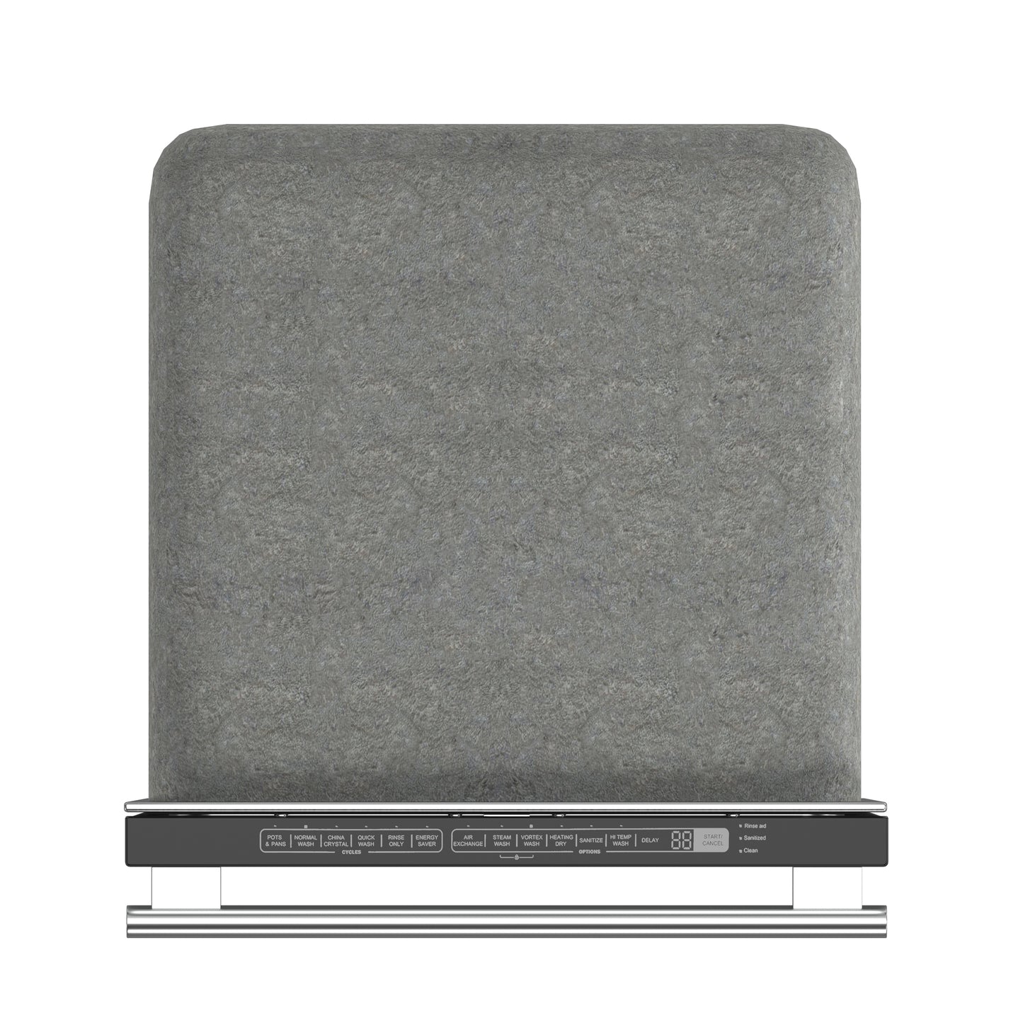 Lave-vaisselle encastré Forno Pozzo de 24 pouces, cuve haute, commandes par le haut, acier inoxydable, 49 dBA, certifié ENERGY STAR