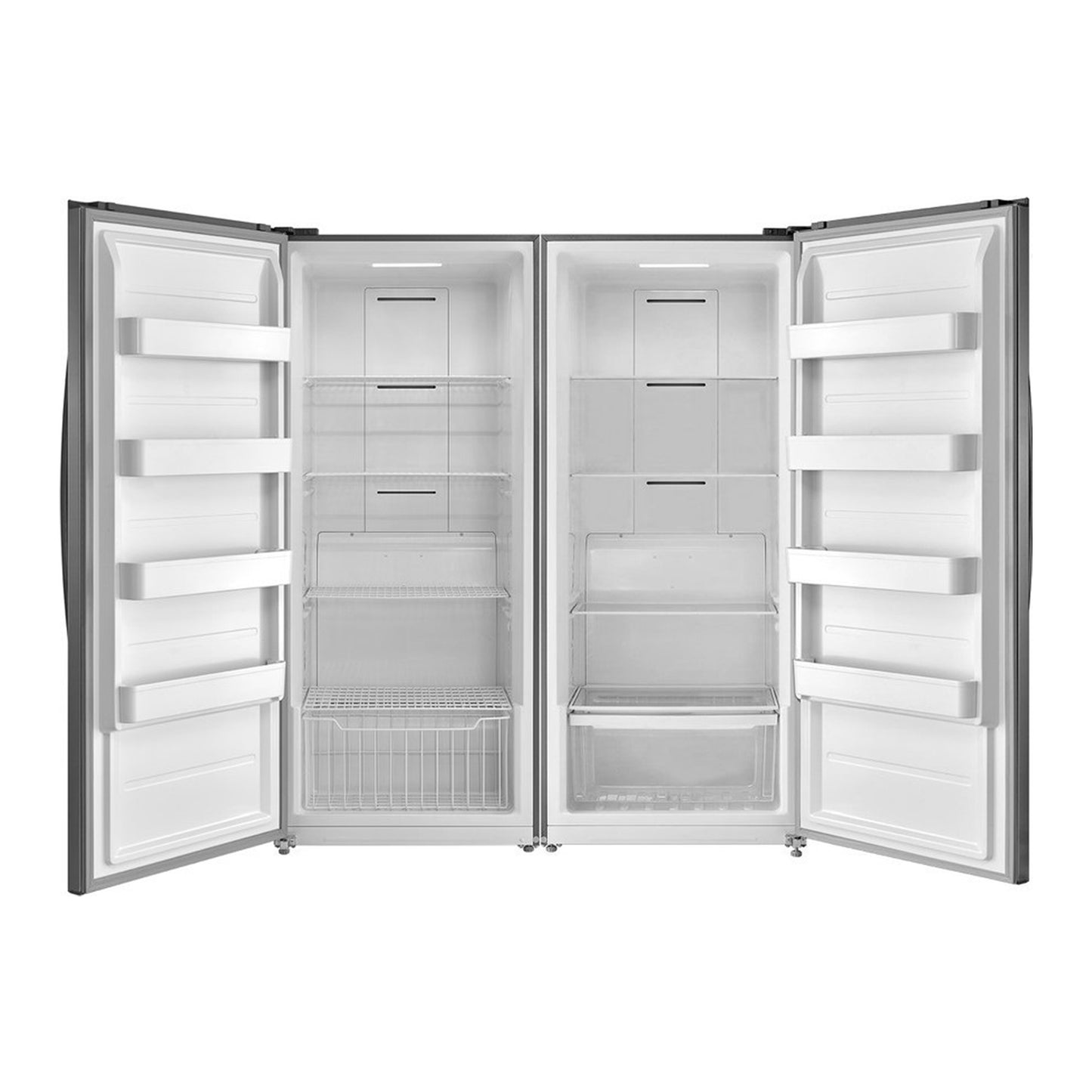 Conjunto de cocina premium de 2 piezas FORNO: cocina de gas Galiano de 48", refrigerador de dos puertas verticales de 60" - FBDL-005-01CAUS