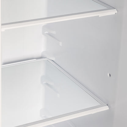 Réfrigérateur côte à côte Forno Salerno Espresso noir de 33 pouces, 15,6 pi³, écoénergétique, sans givre, design moderne