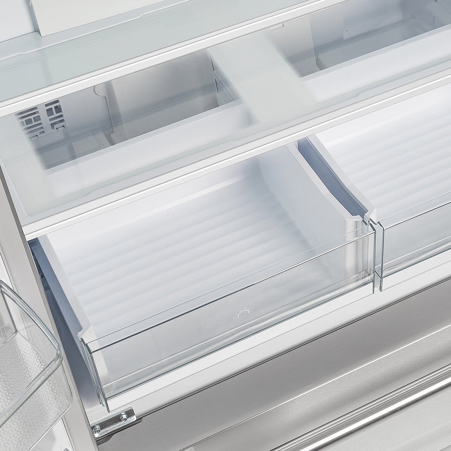 Ensemble de cuisine haut de gamme FORNO 3 pièces : cuisinière bi-énergie Galiano 36 po, réfrigérateur à portes françaises 36 po, lave-vaisselle encastrable 24 po - FBDL-004-02CAUS