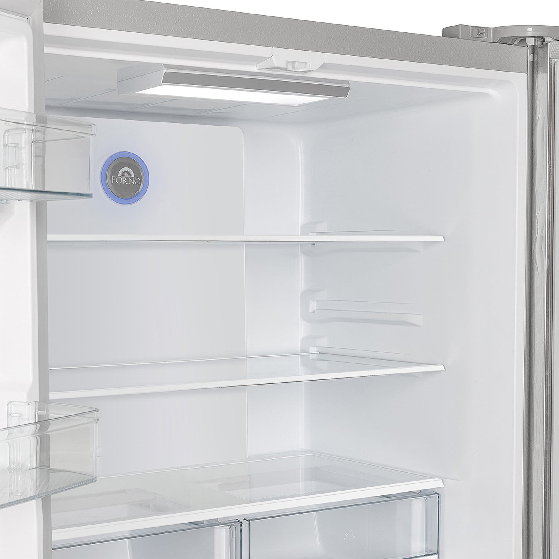 FORNO 2-Piece SS Kitchen Bundle - 30" Induction Range and 36" Bottom Freezer Refrigerator - Forno Appliances