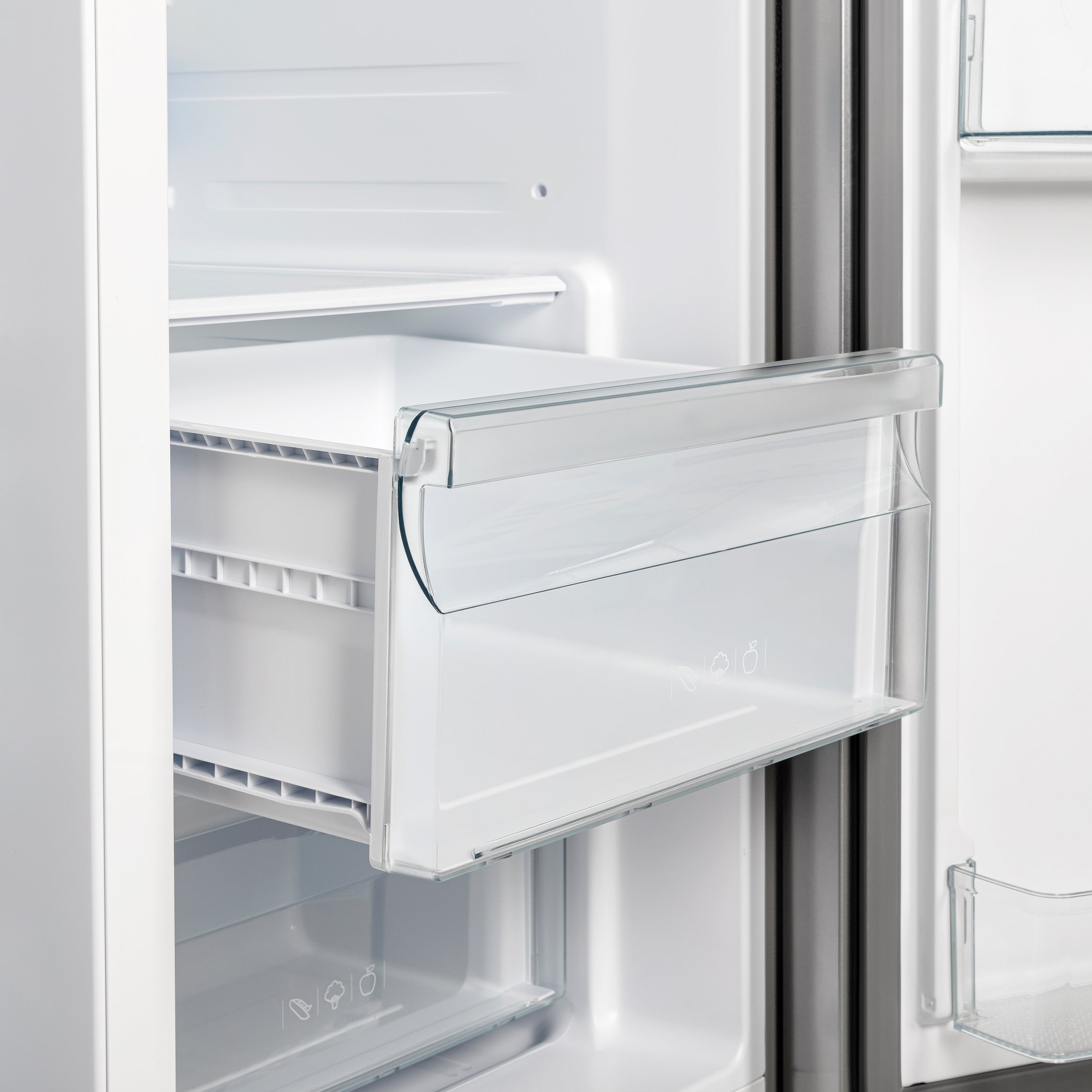 Forno Salerno 40-Inch Built-In Stainless Steel Refrigerator, 20 cu