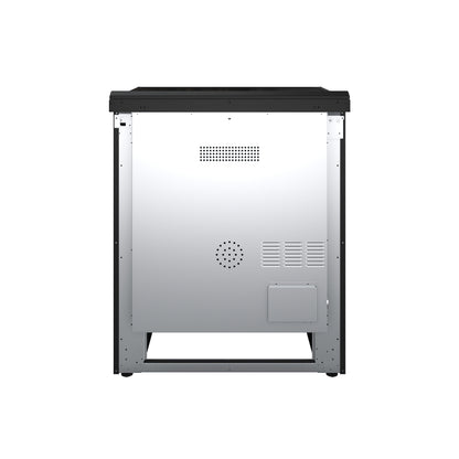 Forno Leonardo Espresso 30-Inch Black Electric Range, True Convection, Energy Efficient - Forno Appliances