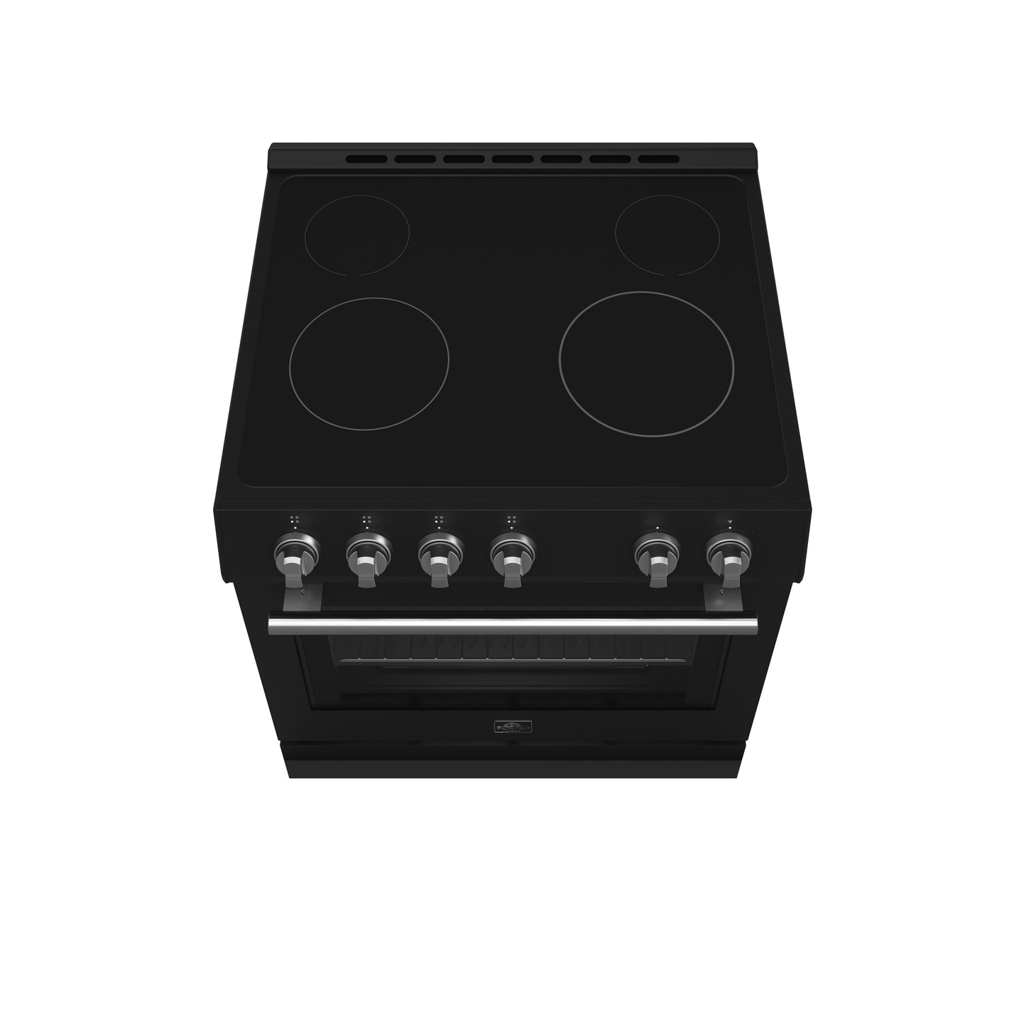 Forno Leonardo Espresso 30-Inch Black Electric Range, True Convection, Energy Efficient - Forno Appliances