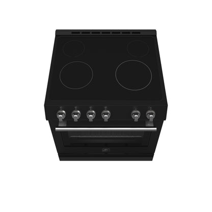 Forno Leonardo Espresso 30-Inch Black Electric Range, True Convection, Energy Efficient - Forno Appliances