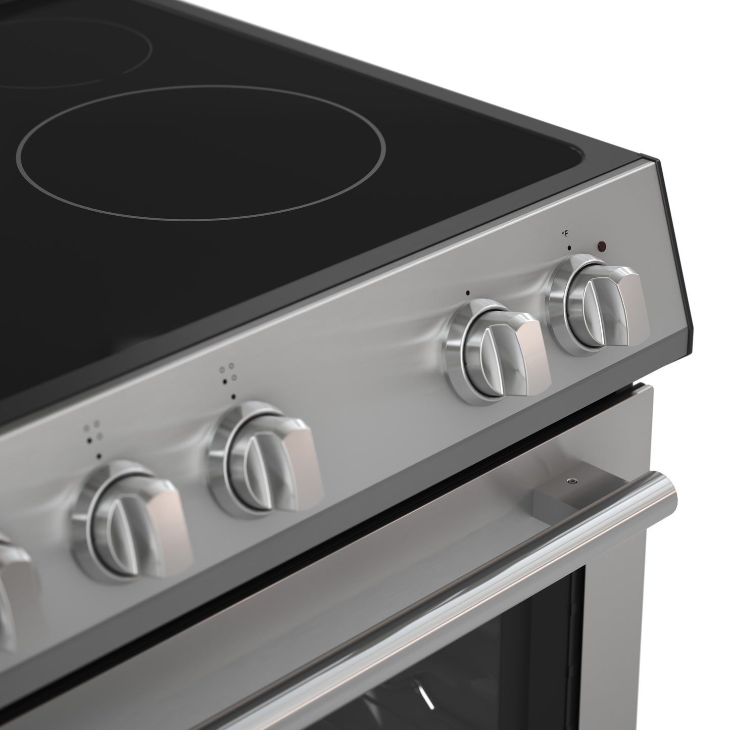 Forno Leonardo Espresso 30-Inch Stainless Steel Electric Range, True Convection, Energy Efficient - Forno Appliances