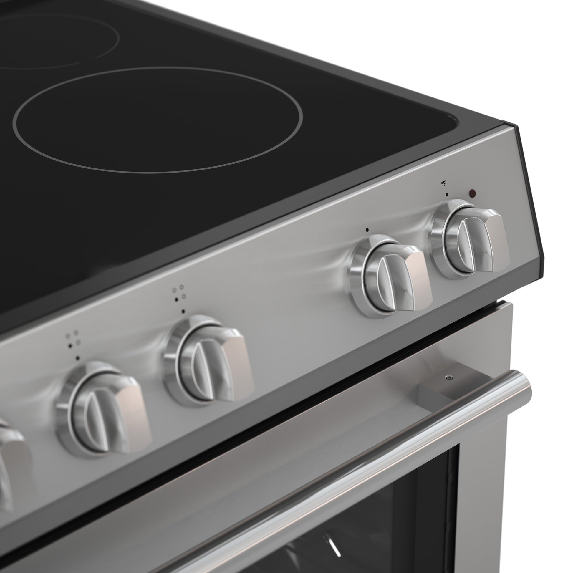 Forno Leonardo Espresso 30-Inch Stainless Steel Electric Range, True Convection, Energy Efficient - Forno Appliances