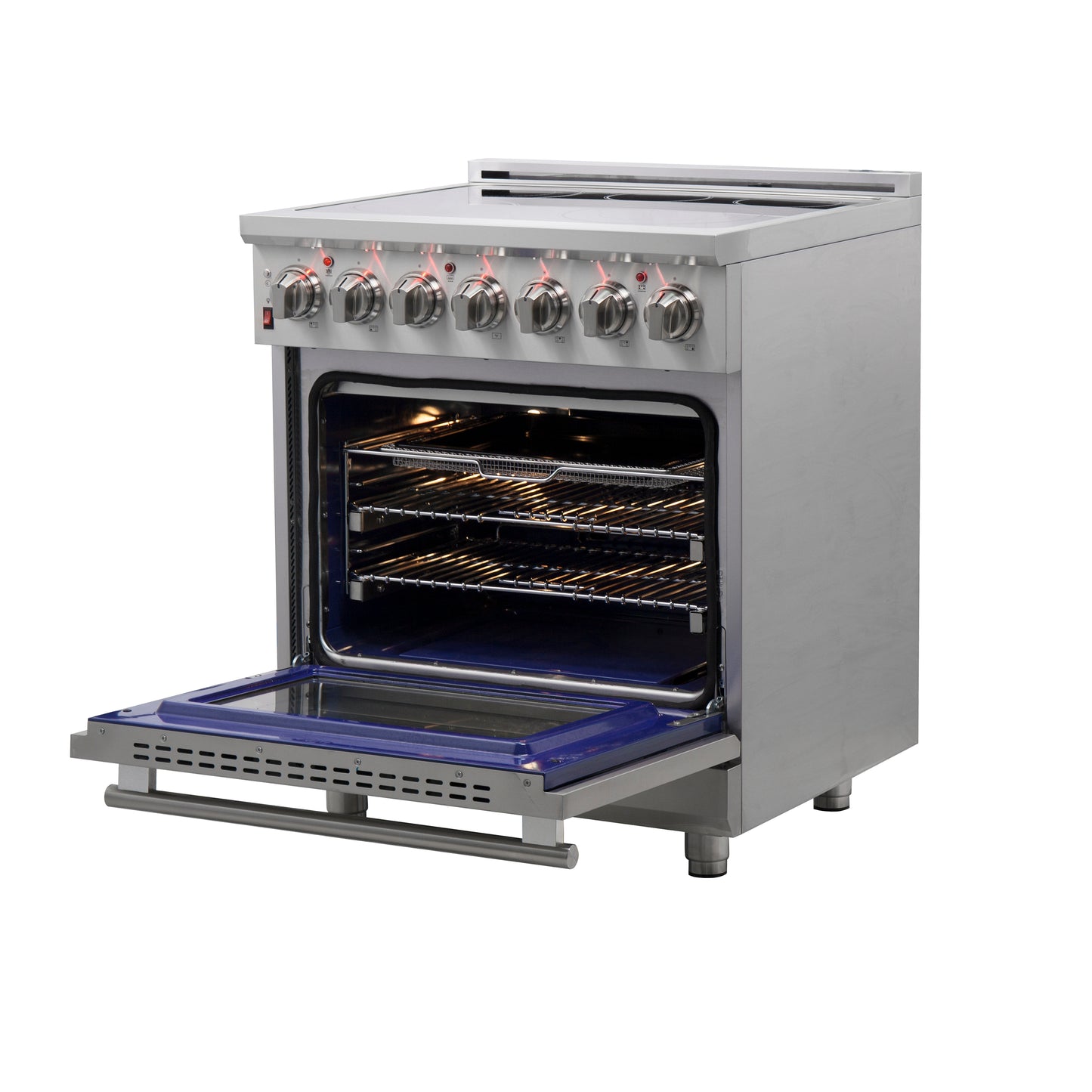 Cocina eléctrica independiente Forno Massimo de 30 pulgadas, horno de convección real