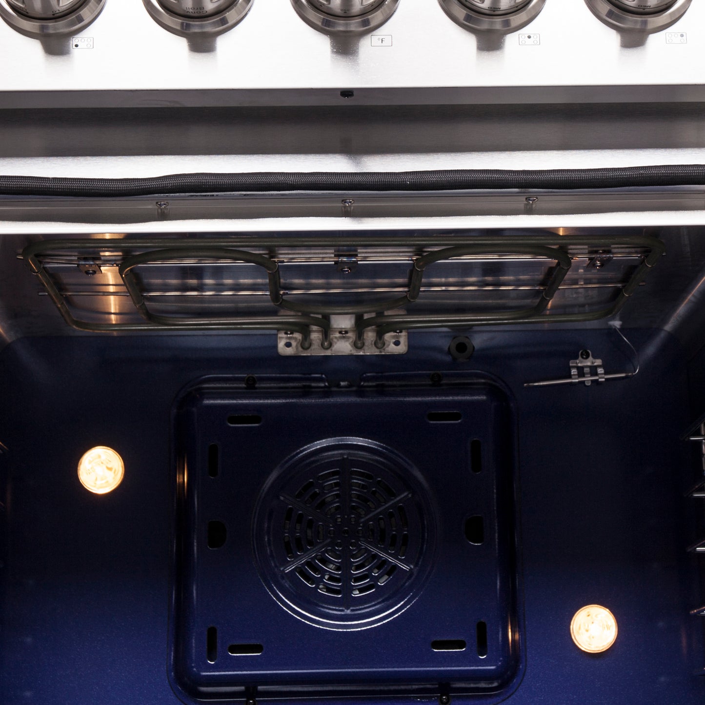 Cocina eléctrica independiente Forno Massimo de 30 pulgadas, horno de convección real