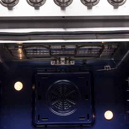 Cocina eléctrica independiente Forno Massimo de 30 pulgadas, horno de convección real