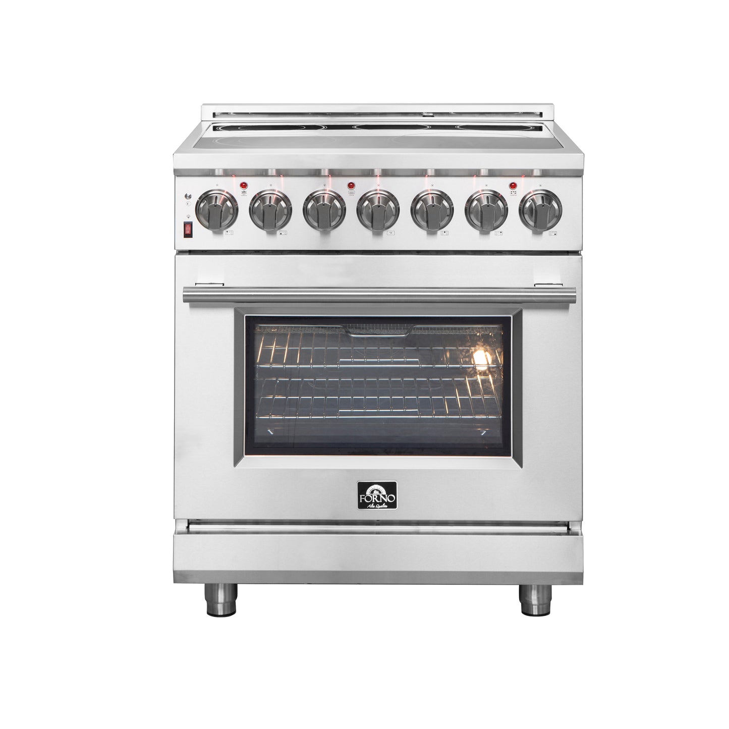 Cocina eléctrica independiente Forno Massimo de 30 pulgadas, horno de convección real