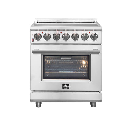 Cocina eléctrica independiente Forno Massimo de 30 pulgadas, horno de convección real
