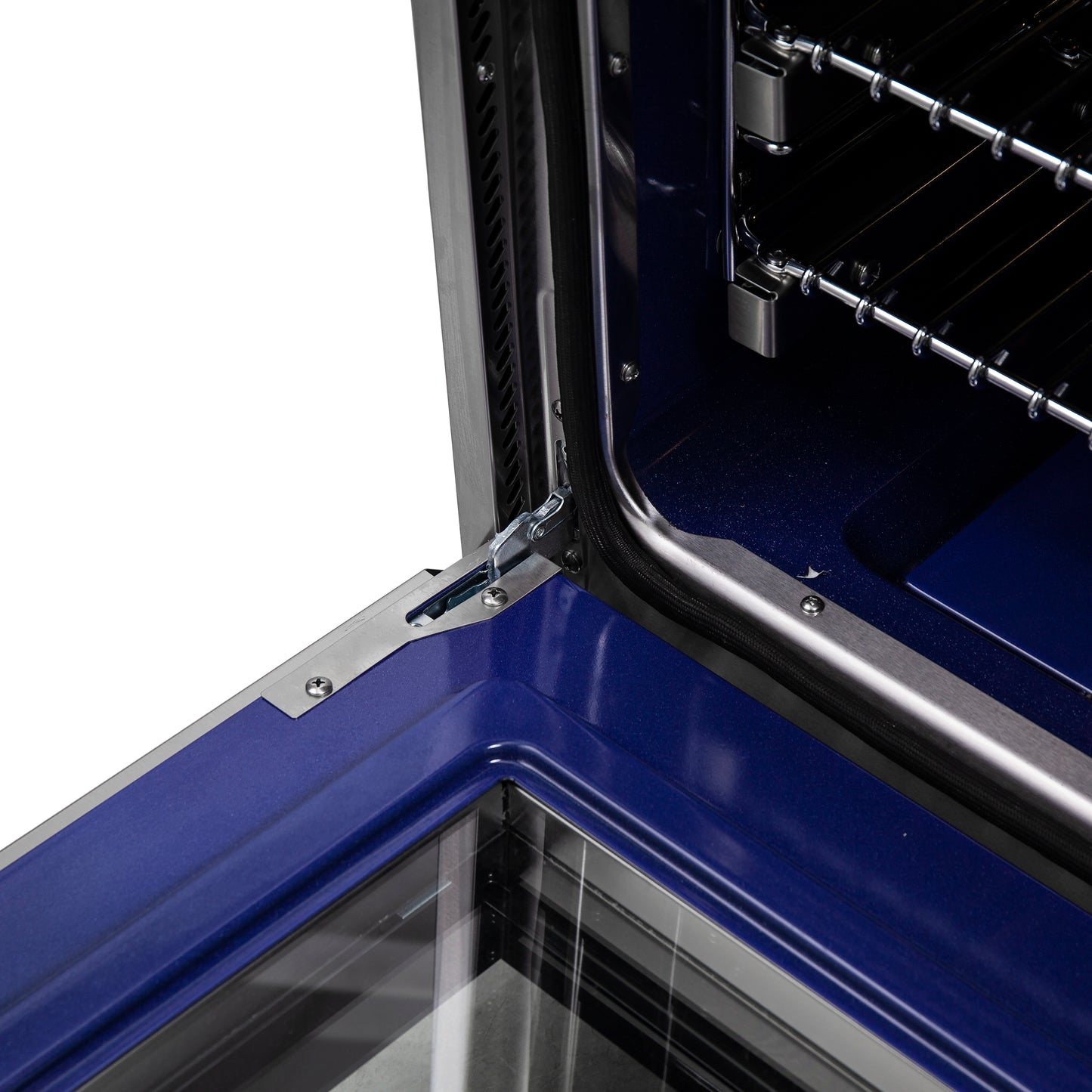 Cocina eléctrica independiente Forno Massimo de 36 pulgadas con puerta de chef y horno de convección real