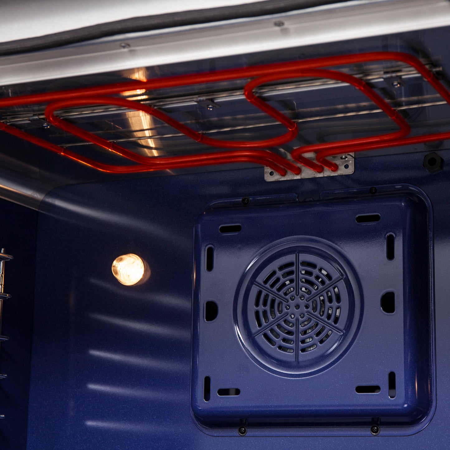 Cocina eléctrica independiente Forno Massimo de 36 pulgadas con puerta de chef y horno de convección real