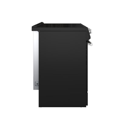 Cuisinière électrique noire Forno Leonardo Espresso de 30 pouces, convection véritable, écoénergétique