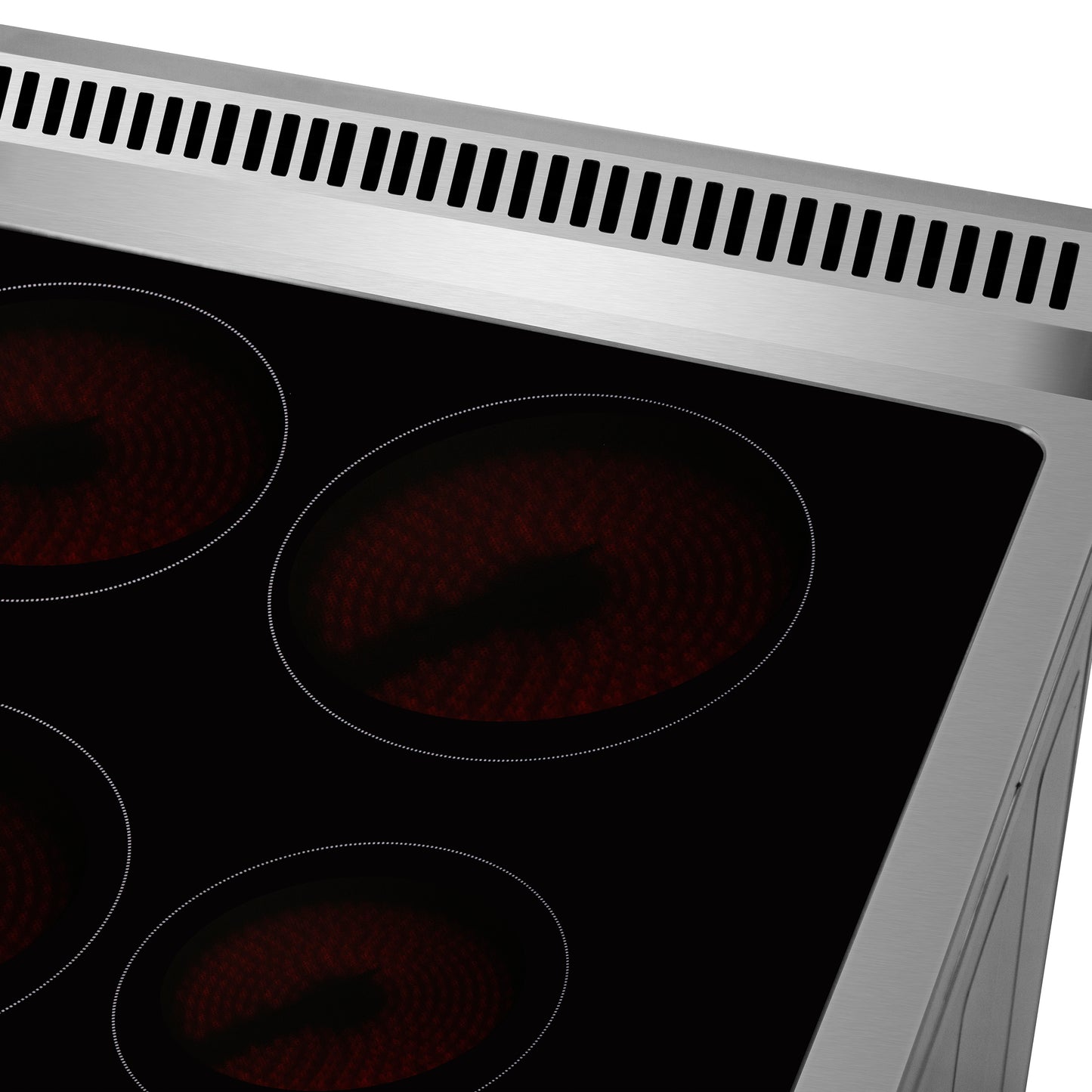 Cocina eléctrica independiente Forno Pallerano de 20 pulgadas, versión para Canadá, enchufe y cable incluidos