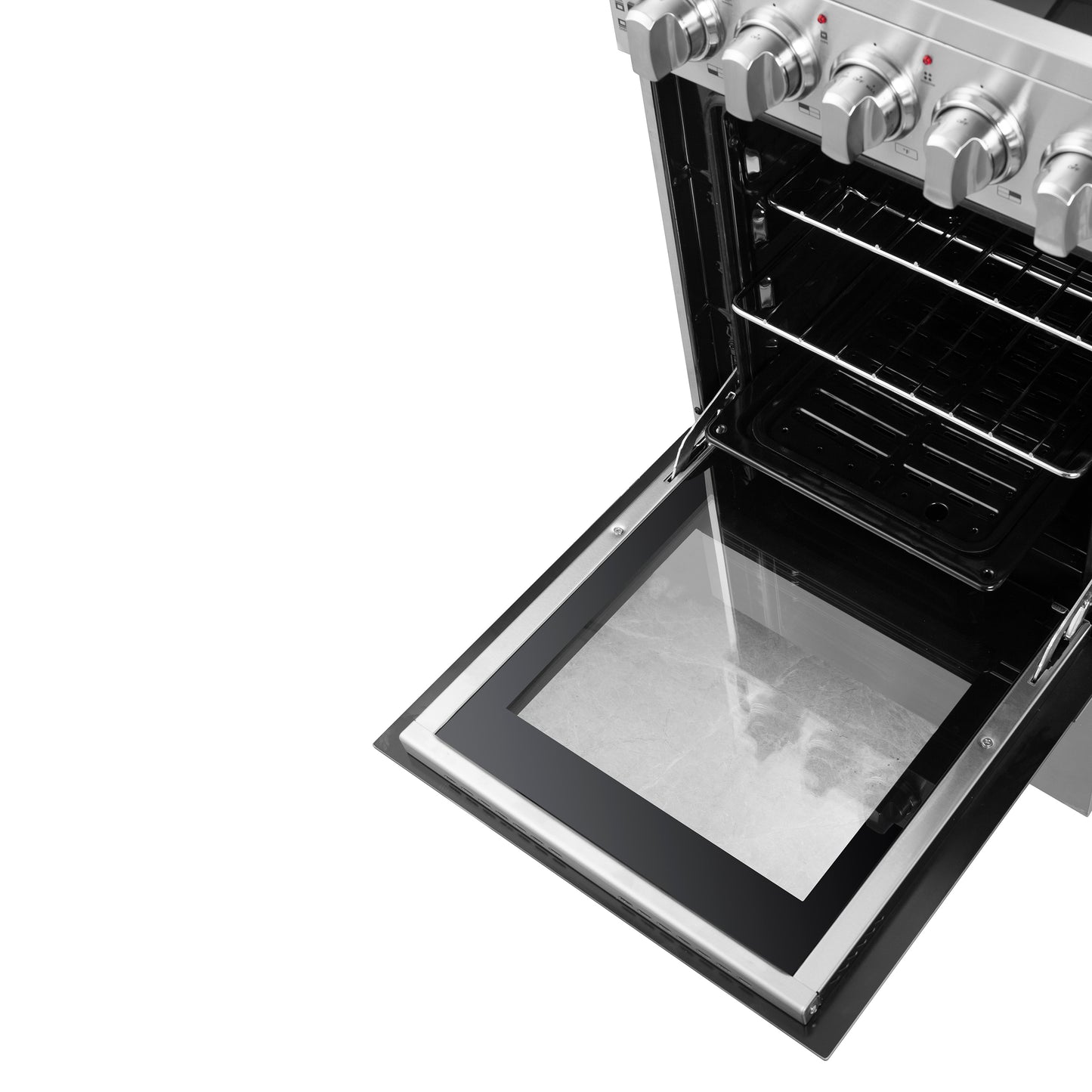 Cocina eléctrica independiente Forno Pallerano de 20 pulgadas, versión para Canadá, enchufe y cable incluidos