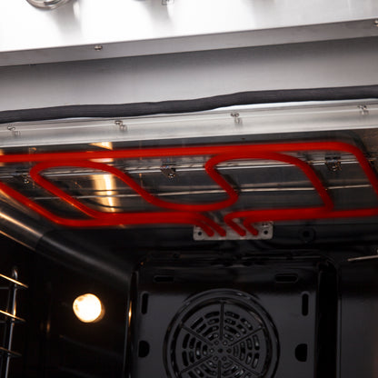 Cocina eléctrica independiente Forno Galiano de 30 pulgadas, convección real, eficiencia energética