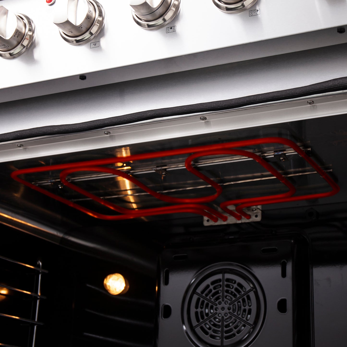 Cocina eléctrica independiente Forno Galiano de 36 pulgadas, convección real, eficiencia energética