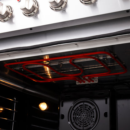 Cocina eléctrica independiente Forno Galiano de 36 pulgadas, convección real, eficiencia energética