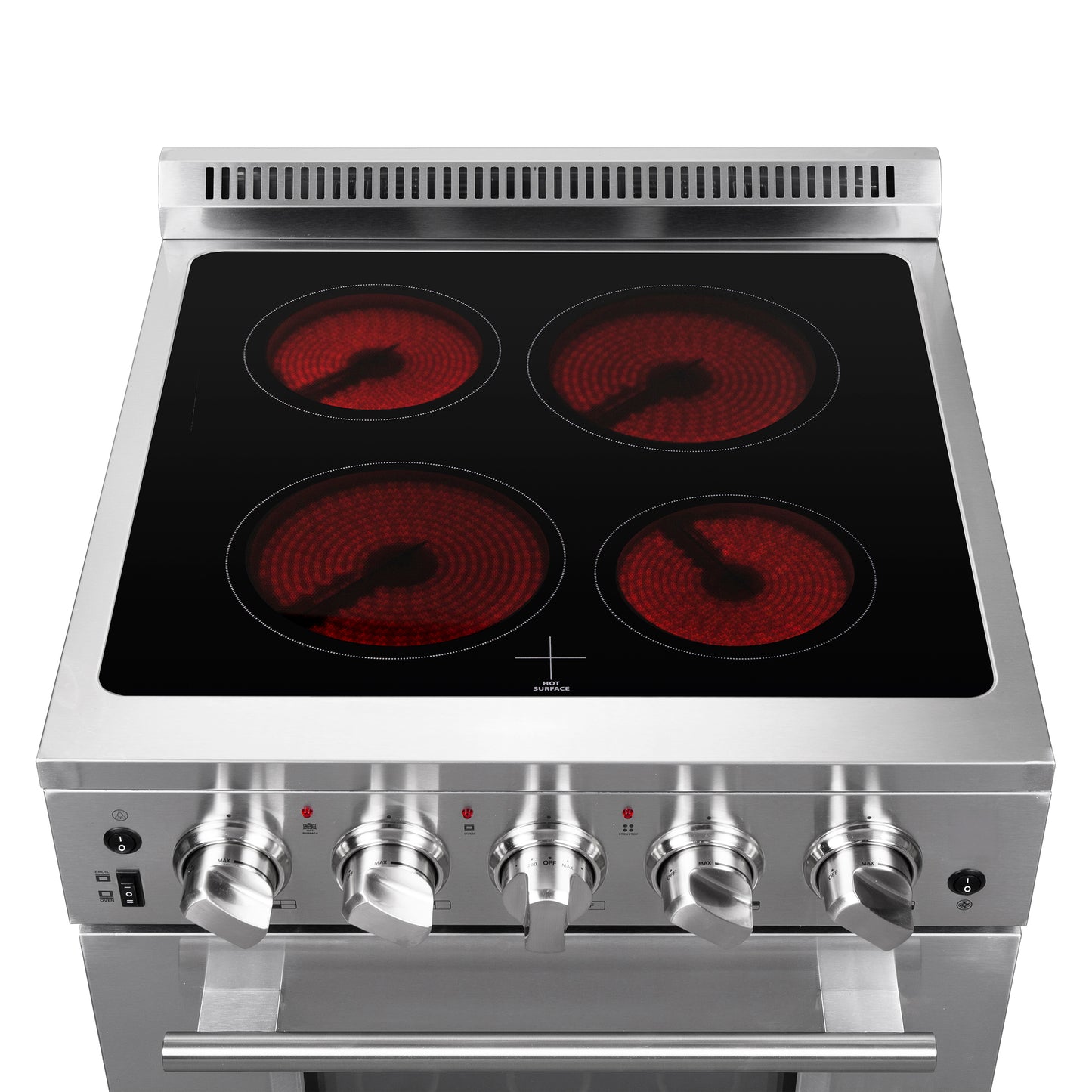 Forno Loiano 24-Inch Freestanding Electric Range, Canada Version, No Rotisserie Function, Plug and Cord Included - Forno Appliances