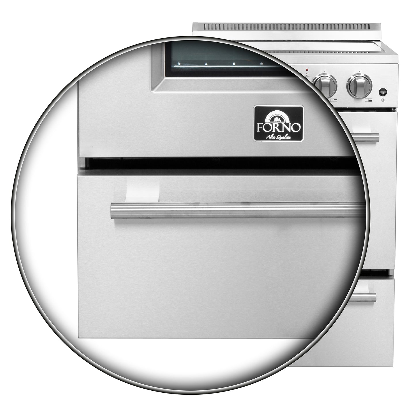 Forno Loiano 24-Inch Freestanding Electric Range, Canada Version, No Rotisserie Function, Plug and Cord Included - Forno Appliances