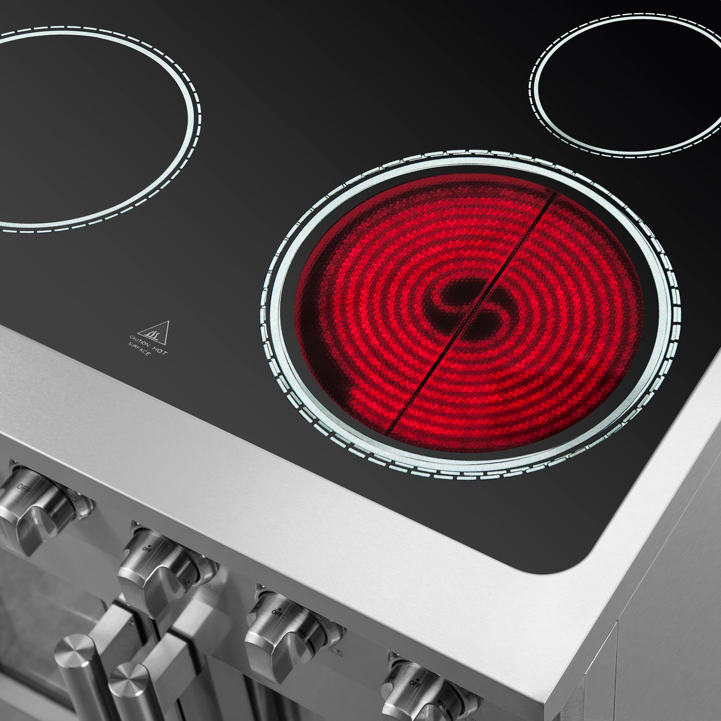 Cocina eléctrica independiente Forno Galiano de 30 pulgadas con puerta francesa, convección real y eficiencia energética