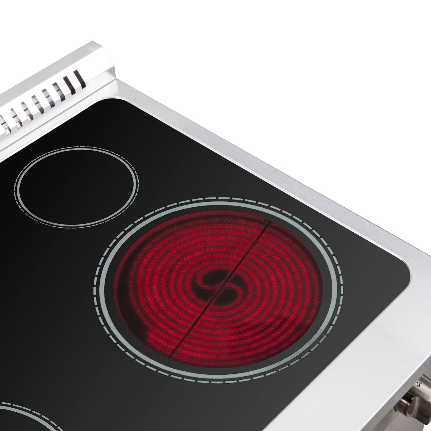 Cocina eléctrica independiente Forno Galiano de 30 pulgadas con puerta francesa, convección real y eficiencia energética