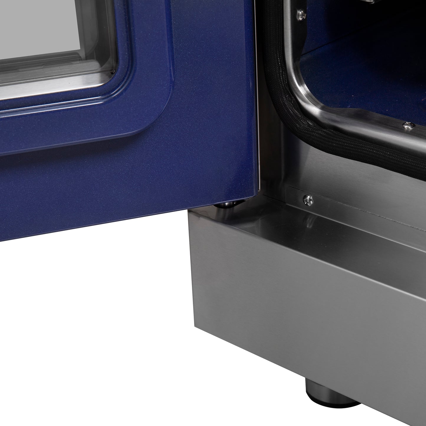 Cocina eléctrica independiente Forno Massimo de 36 pulgadas con puerta francesa y horno de convección real