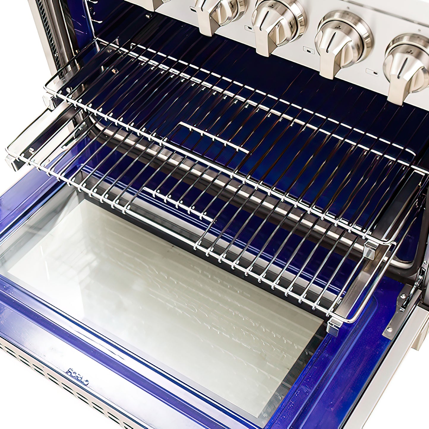 Cuisinière bi-énergie autonome Forno Massimo de 30 pouces, 4 brûleurs, fours à double convection