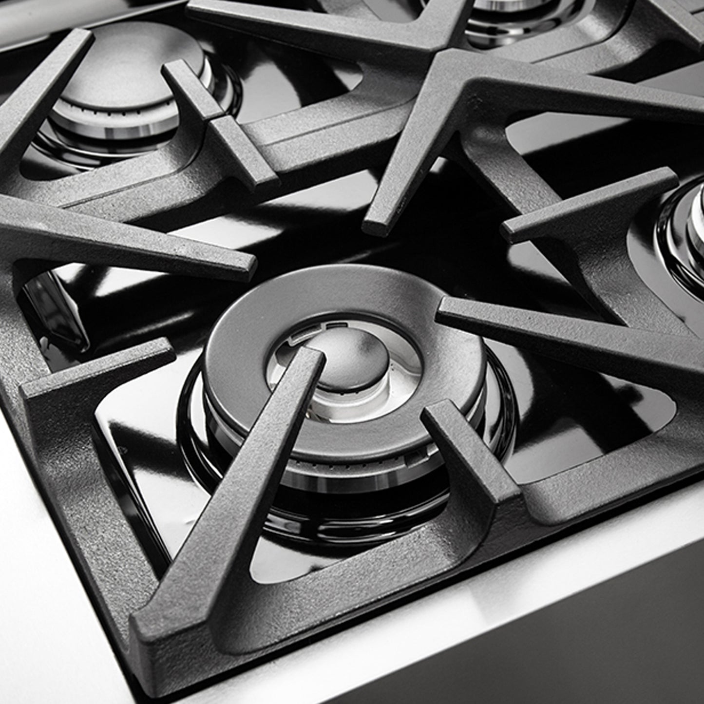 Cuisinière bi-énergie autonome Forno Massimo de 36 pouces, 6 brûleurs, fours à double convection