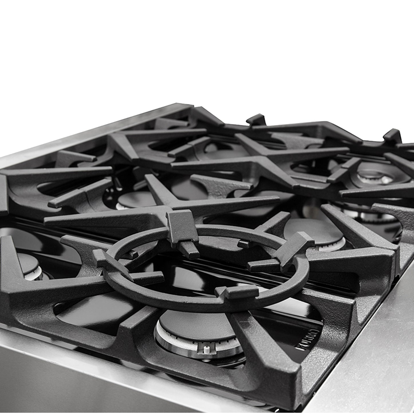 Cuisinière bi-énergie autonome Forno Massimo de 36 pouces, 6 brûleurs, fours à double convection