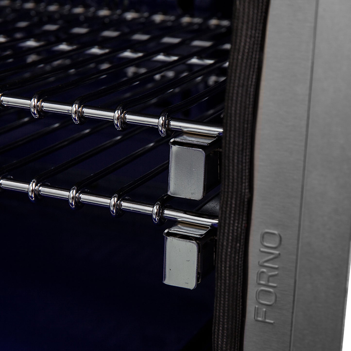 Cocina independiente de combustible dual Forno Massimo de 48 pulgadas, 8 quemadores y horno de convección doble