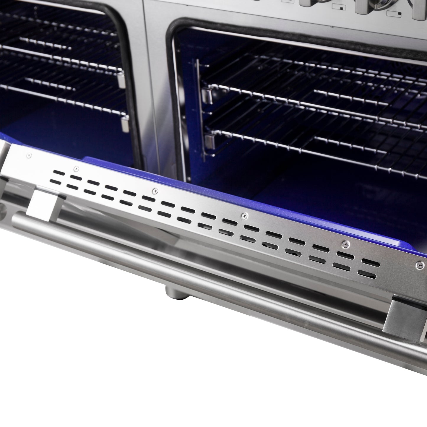 Cocina independiente de combustible dual Forno Massimo de 60 pulgadas, 10 quemadores y horno de convección doble