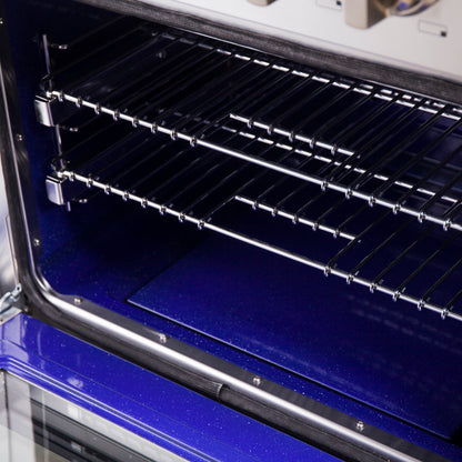 Cocina independiente de combustible dual Forno Massimo de 60 pulgadas, 10 quemadores y horno de convección doble