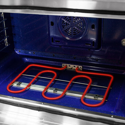 Cocina independiente de combustible dual Forno Massimo de 60 pulgadas, 10 quemadores y horno de convección doble