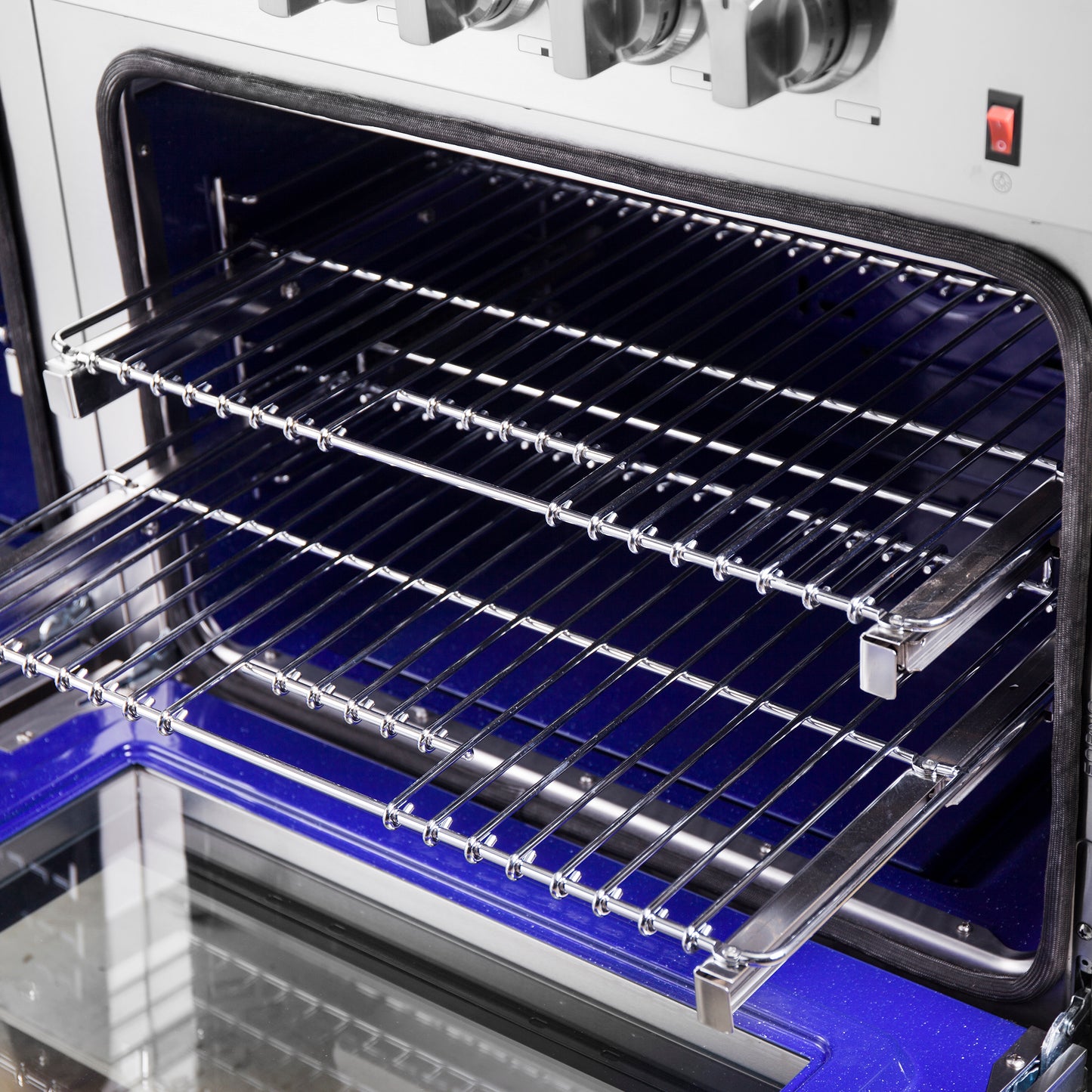 Cocina independiente de combustible dual Forno Massimo de 60 pulgadas, 10 quemadores y horno de convección doble