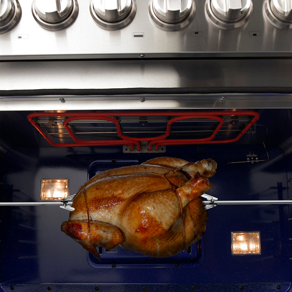 Forno Capriasca 48-Inch Freestanding Dual Fuel Range, 8 Burners